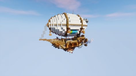 Minecraft W, Minecraft Steampunk, Steampunk Airship, Windmill Design, Minecraft Castle, Minecraft Medieval, Minecraft Room, Cute Minecraft Houses, Minecraft City