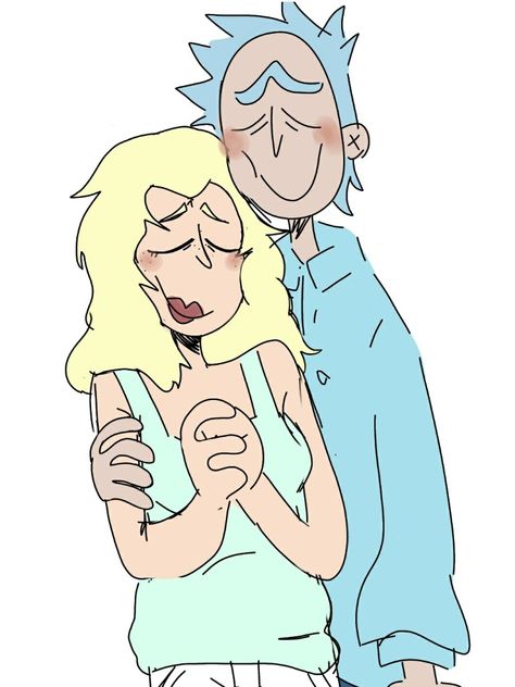 Rick X Diane, Rick And Diane, Diane Sanchez, Morty Fanart, Rick Sanchez, Rick Y Morty, Adult Swim, Radiohead, Anime Poses Reference