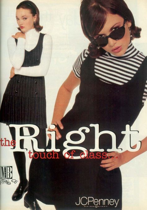 1995 09 fashion trends JC Penney 1990s Fashion Trends, 90s 2000s Fashion, Mode Grunge, 00s Fashion, 90s Looks, 90's Fashion, 1990s Fashion, 90s Fashion Outfits, Fashion Catalogue