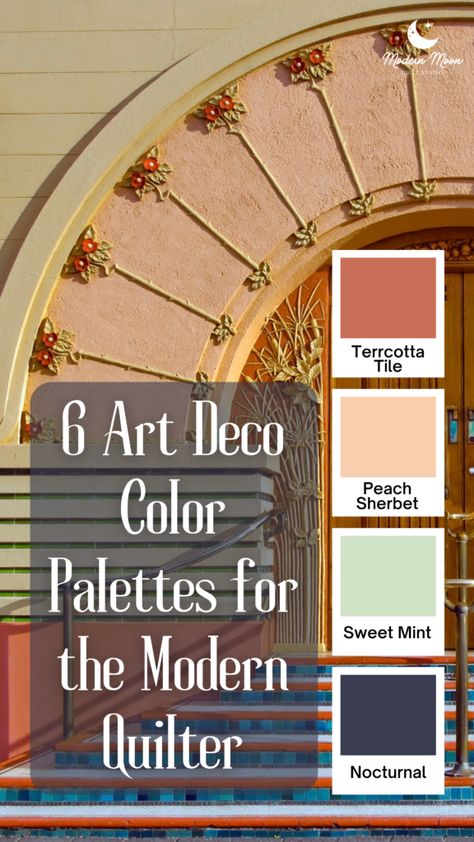 1930s Color Palette Interior Design, Art Deco Colour Palette, Art Deco Branding, Art Deco Color Scheme, Art Deco Colours, Art Deco Palette, Art Deco Color Palette, Art Deco Exterior, Art Deco Colors