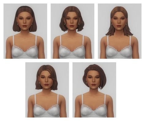 oakiyo on Tumblr Sims Short Hair Female, Sims 4 Short Hair Cc Female, Sims 4 Cc Short Hair Female Maxis Match, Sims 4 Short Hair Cc Maxis Match, Sims 4 Bob Hair Cc, Sims 4 Cc Short Hair Female, Sims 4 Short Hair Cc, Shoet Hair, Womens Bob Hairstyles