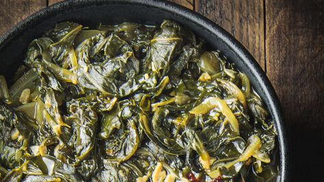 Gregory Gourdet, Braised Collard Greens, Lost 40 Pounds, Collard Greens Recipe, Low Carb Vegetables, Protein Diets, Collard Greens, Top Chef, Lose 40 Pounds