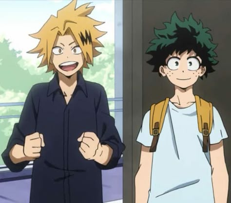 Denki And Deku, Denki X Deku, Deku X Denki, Mha Denki, Deku Bowl, Transformers Megatron Art, Megatron Art, Bnha Screenshots, Kirishima Kaminari