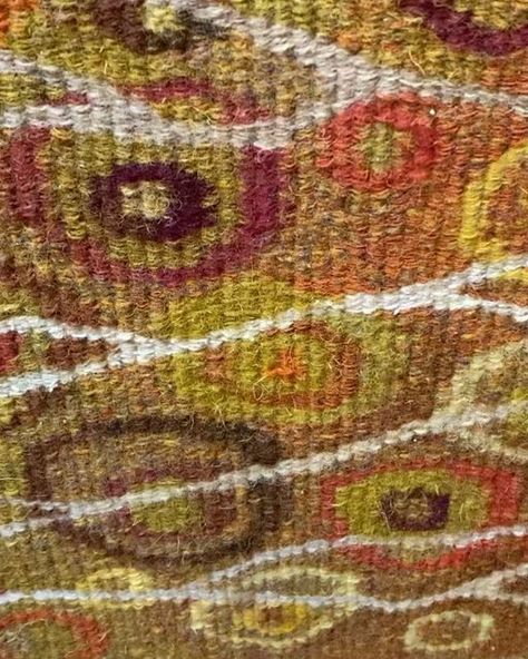 Louise Oppenheimer on Instagram: "A happy ending after circling round and round #commission #studiovisit #listening #discussion #design #warm #colours #wool #warpandweft #complex #handwoven #tapestry #tapestryweaving #contemporarytapestry" Abstract Tapestry, Contemporary Tapestries, Handwoven Tapestry, Warm Colours, Happy Ending, Tapestry Weaving, Instagram A, Circles, Hand Weaving