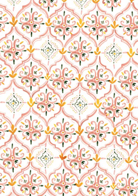 Moroccan pattern by Rosie Harbottle Design Wallpaper Iphone, Illustration Design Graphique, Pattern Design Inspiration, Moroccan Pattern, Design Wallpaper, Pretty Prints, Design Graphique, Tile Patterns, Surface Pattern Design