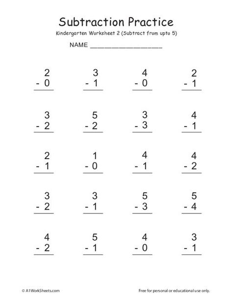 Kindergarten Single Digit Subtraction Worksheets Single Digit Subtraction, 2 Digit Subtraction, Letter Writing Worksheets, Addition Flashcards, Printable Worksheets For Kids, Subtraction Kindergarten, Learning Corner, Math Practice Worksheets, Everyday Math