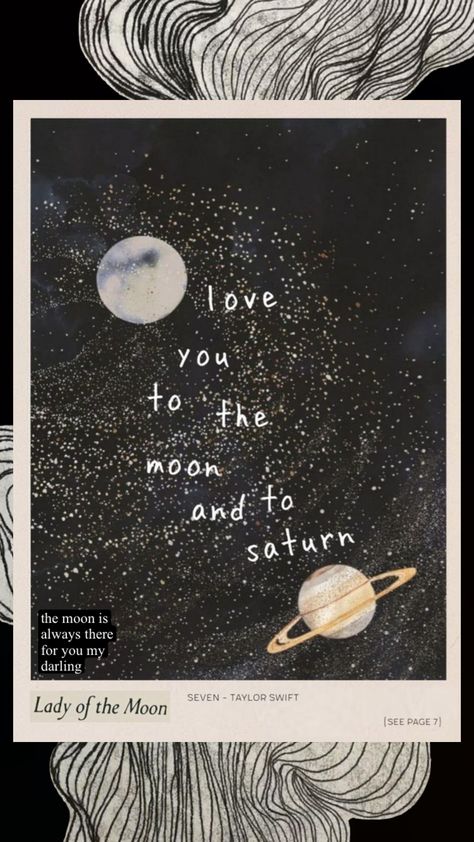 I Love The Universe, Saturn Aesthetic Vintage, Jeff Satur Wallpaper Lockscreen, Moon And Saturn Wallpaper, Saturn Wallpaper Aesthetic, Space Widgets, Saturn Aesthetic, Aesthetics Stickers, Black Wallpapers Tumblr