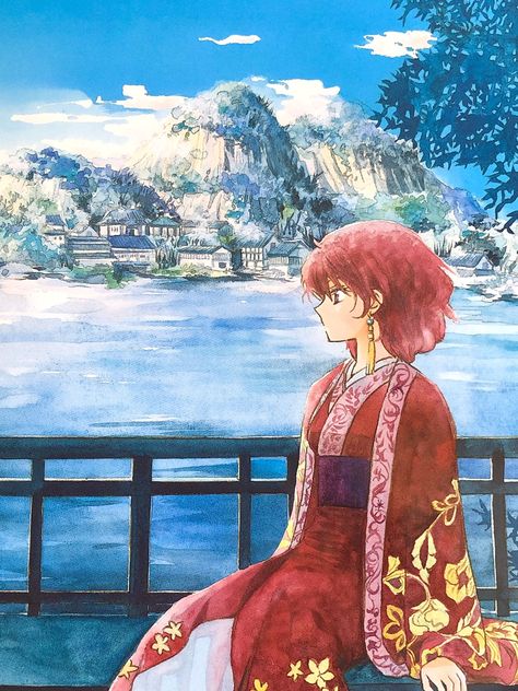 Yona Akatsuki No Yona, Yona Of The Dawn, Anime Akatsuki, The Dawn, Art Anime, All Anime, Anime Movies, Studio Ghibli, Manga Art