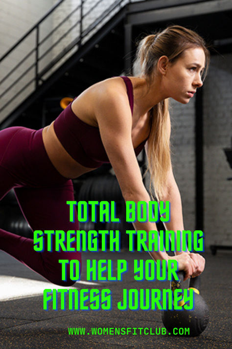 Total body strength training for women. A woman performs a variety of strength exercises targeting all major muscle groups, including deadlifts, lunges, push-ups, and dumbbell rows. The routine is designed to build muscle, improve strength, and enhance overall fitness. Each exercise is demonstrated with clear instructions for proper form, making it suitable for women at any fitness level, whether working out at home or in the gym. 3 Day Strength Training For Women, Strength Training At Home, Strength Training For Women, Strength Training Plan, Strength Training Women, Strength Training Routine, Training At Home, Workout Plan For Women, Body Strength