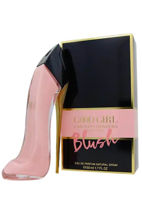 Good Girl Blush by Carolina Herrera is a Chypre Floral fragrance for women. This is a new fragrance. Good Girl Blush was launched in 2023. Good Girl Blush was created by Quentin Bisch, Shyamala Maisondieu and Christophe Raynaud. Top notes are Bergamot and Bitter Almond; middle notes are Peony and Ylang-Ylang; base notes are Vanilla and Coumarin. Carolina Herrera Good Girl Blush, Good Girl Blush, Gift Wishlist, Perfume Sample, Perfume Samples, Good Girl, Carolina Herrera, Pink Girl, Cool Girl