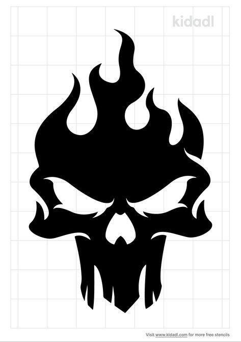 Skull Sillouhette, Skull Art Drawing Sketches, Skull Stencil Templates, Clothing Stencils, Punisher Skull Tattoo, Skull Drawing Sketches, Skull Silhouette, Skull Stencil, Card Tattoo Designs