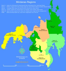 Map of Mindanao Regions Map Drawing, Philippines, I Hope, Map