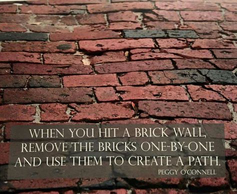 Brick wall quote Brick Quotes, Building Cladding, Exercise Back, Wall Facade, Don't Give Up Quotes, John Green Quotes, Inspirational Wall Quotes, Ending Quotes, Old Brick Wall