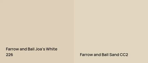 Farrow Ball Joa's White, Joas White Farrow And Ball Kitchen, Farrow And Ball Kitchen, White Paint Color, Warm Paint Colors, Choosing Paint, Hallway Design, Monochromatic Color Scheme, Bright Rooms