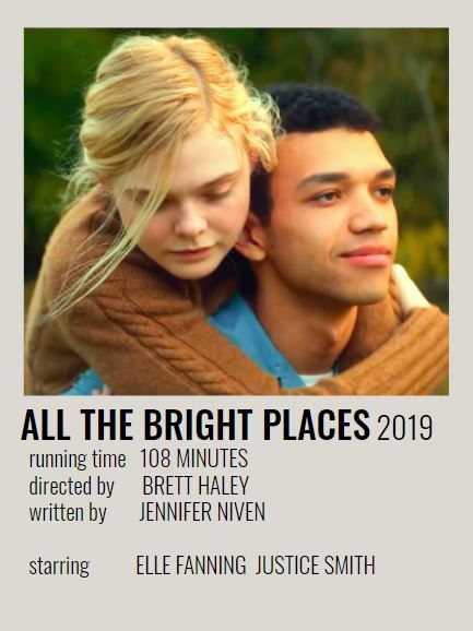 All The Right Places Movie, All The Bright Places Movie, Movie Watchlist, Series Posters, Jennifer Niven, Music Prints, All The Bright Places, Movie To Watch List, Movies Posters