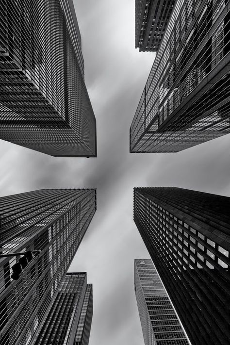 Black And White Building, Architecture Photography Buildings, Abstract Architecture, Building Photography, Dark City, Aesthetic Desktop Wallpaper, City Wallpaper, Concrete Jungle, Black And White Aesthetic