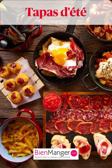 Patatas bravas, Pintxo, sardinilla, chorizo… les tapas typiques espagnoles ensoleillent les soirées entre amis et régalent nos papilles. Découvrez 10 idées de recettes à picorer pour un apéritif savoureux. French Toast, Madrid, Toast, Ethnic Recipes, On Instagram, Instagram