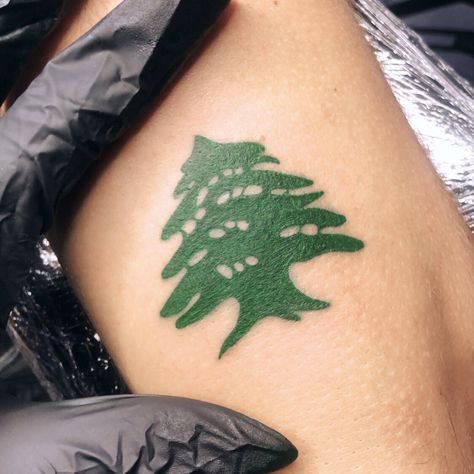 Cedar Tattoo, Lebanon Tattoo, Trending Tattoo, Cedar Tree, Cedar Trees, Tree Tattoo, Lebanon, Henna, Tattoo Ideas