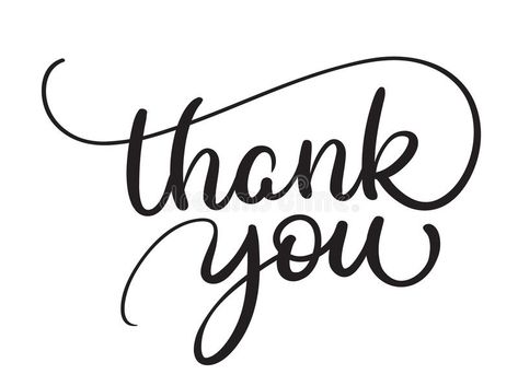 Thank you text on white background. Calligraphy lettering Vector illustration EP , #Sponsored, #background, #Calligraphy, #text, #white, #illustration #ad Learn Calligraphy Handwriting, Background Calligraphy, Thank You Font, Thank You Typography, Calligraphy Thank You, Arc Notebook, Chalk Lettering, Silhouette Cameo Tutorials, Learn Calligraphy