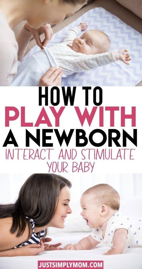 13 Ways to Stimulate and Play With Your Newborn - Just Simply Mom Newborn Activities, Newborn Baby Care, Newborn Tips, Newborn Baby Tips, Newborn Hacks, Baby Sleep Problems, Baby Care Tips, Baby Activities, Baby Advice