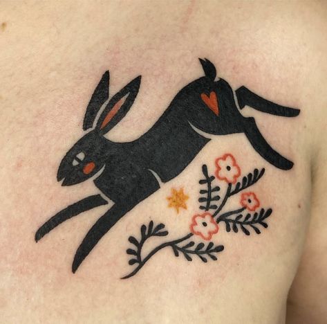 Scandinavian Tattoo Ideas, Scandinavian Tattoo For Women, Traditional Heart Tattoos, Gothic Tattoos, Scandinavian Tattoo, Line Tattoo Ideas, Minimalist Tattoo Ideas, Traditional Tattoo Inspiration, Rabbit Tattoo