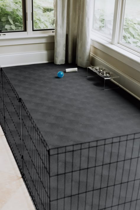 G-Floor 5' x 10' Polyvinyl Levant Pet Friendly Carpet Protector - Slate Grey - Walmart.com Puppy Room, Rabbit Stuff, Vinyl Floor Covering, Pet Room, Dog Spaces, Pet Area, Pet Resort, Dog Pen, Dog Area