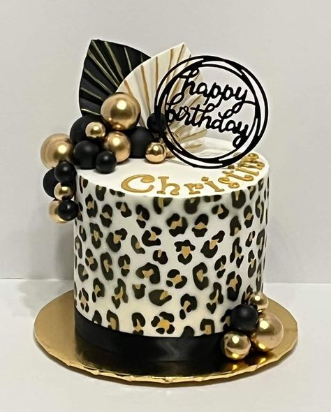 Leo Birthday Cake For Women, Leopard Cake Birthday, Leopard Print Cakes Ideas, 42nd Birthday Cake, Animal Print Birthday Cake, Leopard Birthday Cake, Leopard Print Birthday Cake, Cheetah Birthday Cakes, Cheetah Print Cakes