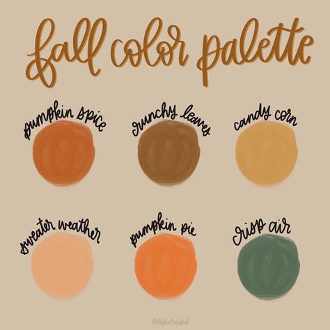 Pumpkin Spice Color Palette, Pumpkin Spice Nail Color, Fall Color Palette Nails, Pumpkin Spice Nails, Halloween Apples, Dip Nails, Hex Codes, Fall Color Palette, Fall Nail Colors