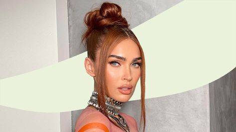 Pretty Boys Are Poisonous is available for pre-order now. Megan Fox Makeup, Megan Fox Hair, Fox Makeup, Megan Denise Fox, Schwarzkopf Professional, Copper Hair, Emily Ratajkowski, Megan Fox, Kourtney Kardashian