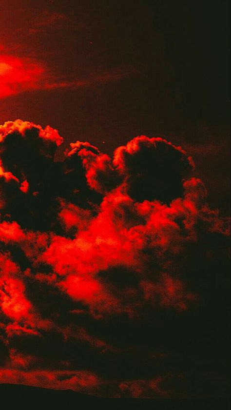 Red Lightning Wallpaper, Red Clouds Aesthetic, Red Clouds Wallpaper, Red Clouds, Remember God, Red And Black Wallpaper, Red Lightning, Dark Red Wallpaper, Red Rain