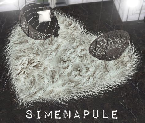 Simenapule • Shabby Rugs Collection | Sims 4 Updates -♦- Sims 4 Finds & Sims 4 Must Haves -♦- Fluffy Rugs, Fluffy Blanket, Sims 4 Update, Fluffy Blankets, Sims 4 Cc, Sims 4, Must Haves, Rug