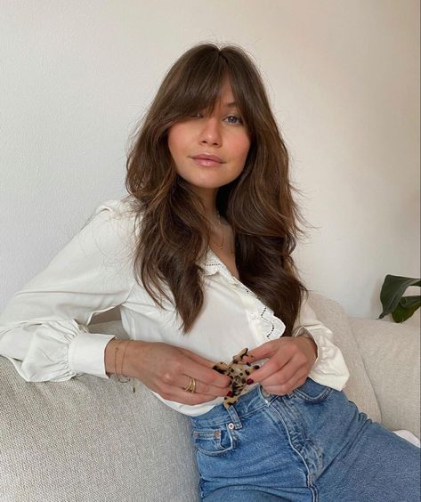 Medium Hair Curtain Bangs, Long Hair Curtain Bangs, It Girl Hair, Bang Inspo, Curtain Bangs Medium Hair, Bangs Medium Hair, Curtain Bangs Long Hair, Hair Curtain Bangs, Bangs Curtain