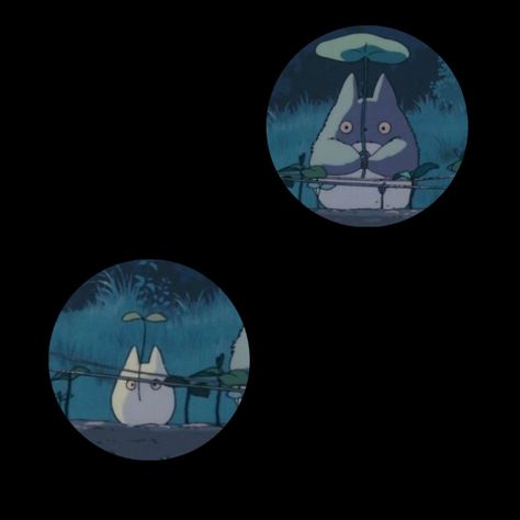 Ghibli Pfps Matching, Matching Profile Pictures Studio Ghibli, Studio Ghibli Matching Pfp Totoro, Matching Totoro Pfps, My Neighbor Totoro Matching Pfp, Studio Ghibli Pfp Matching, Matching Pfp Friends Duo Aesthetic, Totoro Matching Pfp, Matching Icons Ghibli