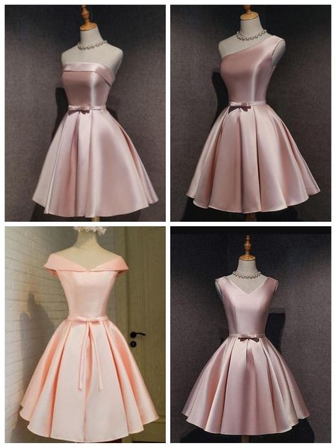 1950s Bridesmaid Dresses, Gold Dama Dresses, Quinceanera Dresses Damas, Damas Dresses, Quinceanera Dresses Pink, Dama Dresses, Vestidos Color Rosa, Court Dresses, Quince Dress