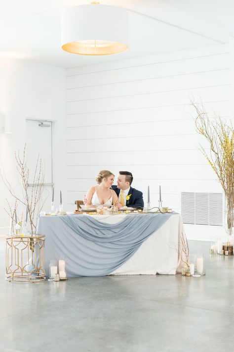 Simple Sweetheart Table Wedding, Simple Sweetheart Table, Simple Bridal Bouquet, Small Bridal Bouquet, Yellow Bridal Bouquet, Hutton House, Yellow Bridal Bouquets, Tara Latour, Small Bridal Bouquets