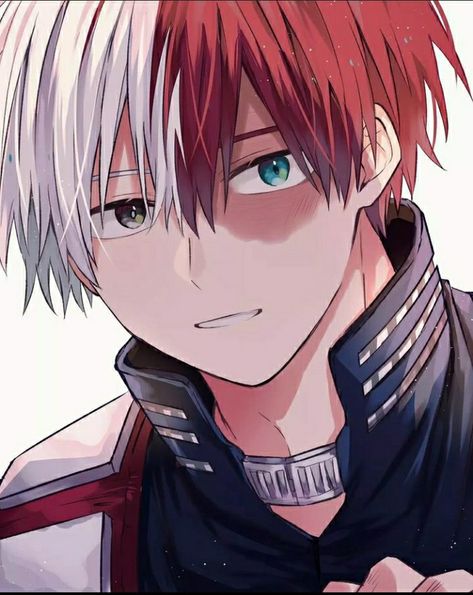 Anime: My Hero Academia Character: Shoto Todoroki Academia Anime Love Quotes, Shouto Todoroki, Anime Boy Sketch, Icy Hot, Todoroki Shouto, Cool Anime Guys, Anime Drawings Tutorials, My Hero Academia Episodes