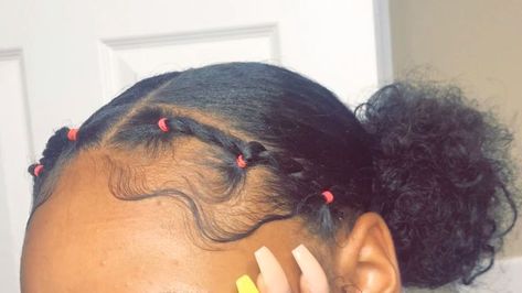 2 Buns Hairstyle, 2 Buns, Hairstyles Halloween, Men Prom, Rubber Band Hairstyles, Halloween Hairstyles, Natural Hair Bun Styles, Hairstyle Short, Girls Natural Hairstyles