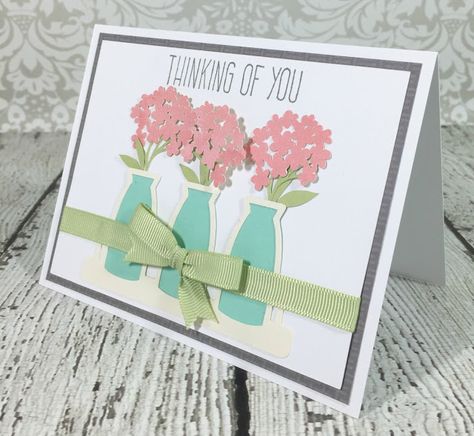 Cricut Thinking Of You Cards, Cards Cricut, Heart Inspiration, Cricut Inspiration, Heart Ideas, Flowers Cards, Papercraft Ideas, Card Flowers, Heart Paper