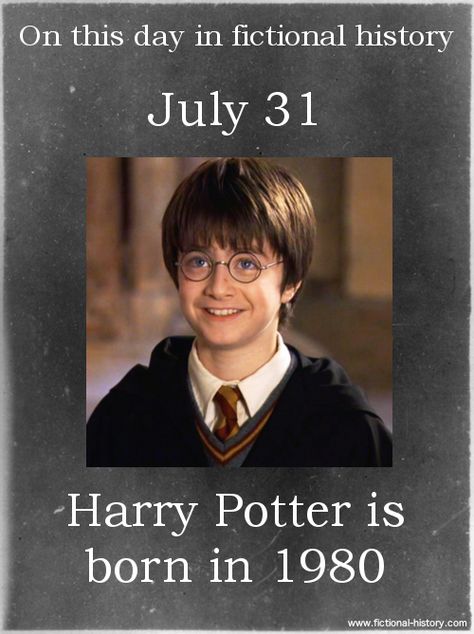 Today is Harry Potter's Birthday! ❤️⚡️  Sun sign: Leo ♌️    Harry Potter ⚡️ Harry Potter Characters Birthdays, Hp Facts, You're A Wizard Harry, Festa Harry Potter, Harry Potter Always, Potter Head, Potter Quotes, Potter Facts, Hogwarts Is My Home