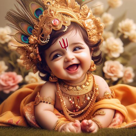 Little Krishna, Baby Krishna, Krishna Photos, Krishna Love, Cute Krishna, Photo Frame Gallery, Good Morning Flowers, Cute Images, Krishna