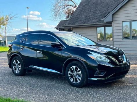 2016 Nissan Murano Price:$7,900 Down payment:$ 500 Monthly payments:$ 130 Insurance, tax, 5 years warranty, clean title, tag. Easy financing Available. Trim SV Mileage 79,165 miles Stock # N/A Engine 3.5L V6 Transmission CVT Drive Train AWD Exterior Color Black Interior Color Black Fuel Gasoline Fuel Economy Nissan Murano Convertible, Nissan Murano, Fuel Economy, Black Interior, Exterior Colors, Black Color, Colorful Interiors, Fuel, Nissan