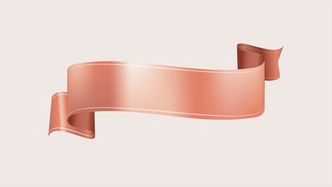 Peach Ribbon, Ribbon Banner, Pink Logo, Enchanted Forest, Free Psd, Pink Ribbon, Label Design, Enchanted, Ribbon