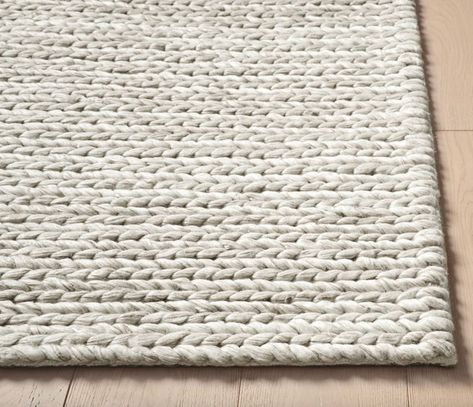 Score 16 Pottery Barn Furniture & Decor Lookalikes on a Budget Pottery Barn Furniture, Knit Rug, Synthetic Rugs, Artisan Rugs, Chunky Knit Sweater, Thick Yarn, Handwoven Rug, Chunky Knits Sweater, Throw Rugs