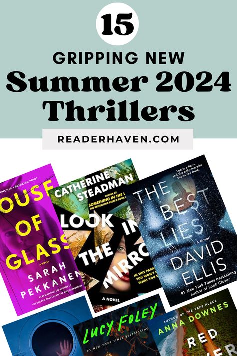 Say hello to hot thriller summer! This summer is jam-packed with exciting new mystery and thriller releases, from action-packed psychological thrillers to emotionally-charged mysteries. Below, I’m sharing some of the most-anticipated new summer 2024 mystery books and thrillers! Best Mystery Novels, Best Thriller Books, Good Thriller Books, 2024 Books, Winter Reads, Big Books, Thriller Novels, Fantasy Books To Read, Summer Books