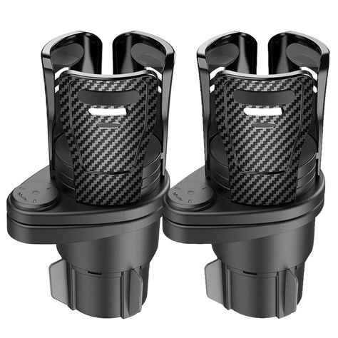 2 Pack Car Cup Holder Expander Adapter, AUNOAAC Vehicle-Mounted All-Purpose Auto Water Cup Drink Holder, 360 Degrees Rotating Packing Car, Water Bottle Holders, Drink Holder, Water Cup, Car Cup Holder, Commercial Vehicle, Bottle Holders, Cup Holder, Rubber Rain Boots