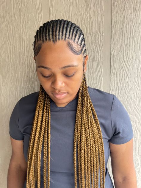 Stitch Braids Cornrows Small, Very Small Cornrows, Cornrows Small Straight Back, Straight Back Braids Small, Ombre Straight Back Cornrows, Mini Stitch Braids, Straight Back Braids With Color, Small Stitch Braids Cornrows, 12 Stitch Braids Straight Back