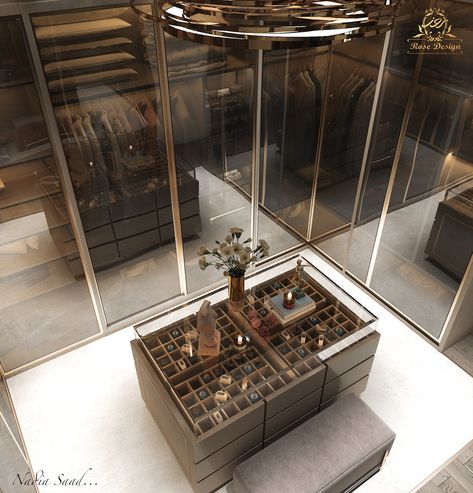 Master Dressing Room in kSA on Behance Best Wardrobe Designs, Master Dressing Room, Dressing Room Design Luxury, Luxury Closets, Closets Design, Dressing Room Closet, Dream Closet Design, Walk In Closet Design, Walking Closet