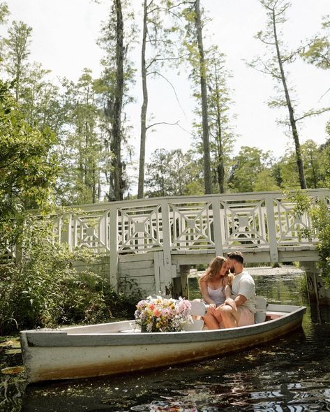 This engagement session was such a dream come true!! This is one of the locations where the Notebook was filmed, a movie that will always hold a special place in my heart. Bucket list location checked off ✅ I will definitely be back! Also this couple? Obsessed! I can’t wait for their wedding 😭🫶🏼 Cypress Gardens Sc, Gardens Photoshoot, Charleston Engagement Photos, Cypress Gardens, Romantic Date Night Ideas, Summer Engagement Photos, Engagement Photos Fall, Wedding Session, Special Place In My Heart