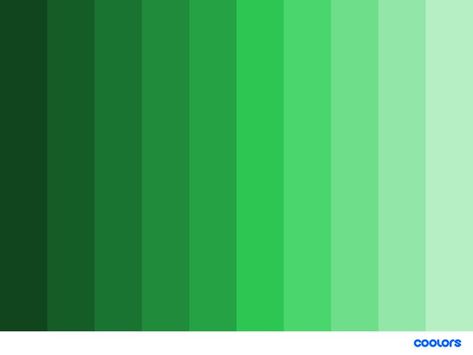 green monochromatic color palette #green #colorpalette #monochromatic Green Monochromatic, Palette Green, Palette Blue, Pink Paint Colors, Arte Hip Hop, Art Education Lessons, Monochromatic Color Palette, Monochromatic Palette, Value In Art