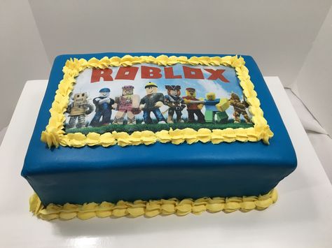 Roblox Cake Roblox Sheet Cake, Roblox Cakes, Roblox Party, Roblox Cake, Ideas Party, Sheet Cake, Birthday Ideas, Christmas Crafts, Special Occasion